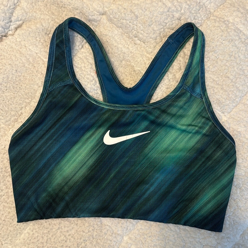 Teal Nike Sports Bra